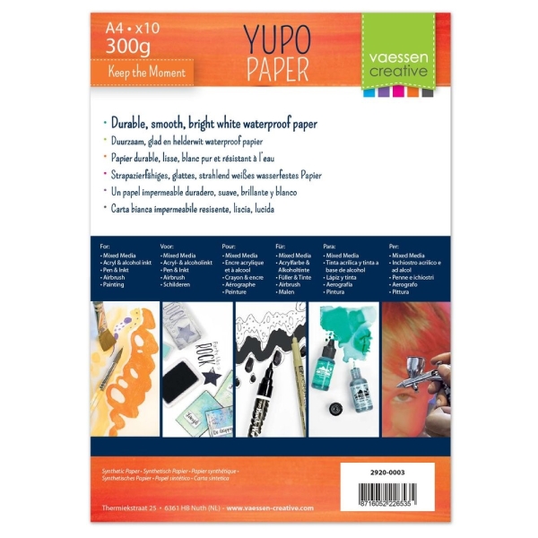 Yupo Paper A4 Bright White – Vaessen